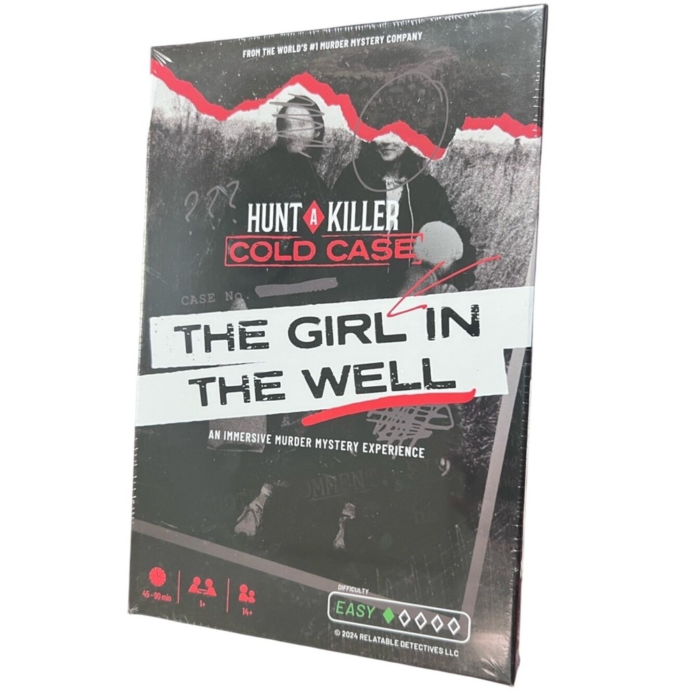 Hunt A Killer Cold Case The Girl In The Well Murder Mystery Detective Game New